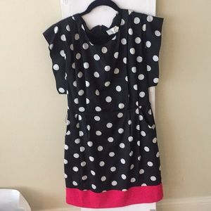 Eliza J dress with wrap around strap.